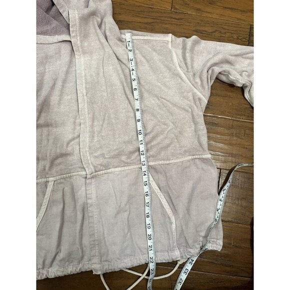 Toad & Co Hooded Jacket Women Large Organic Cotton Lavender Lightweight - Picture 6 of 8